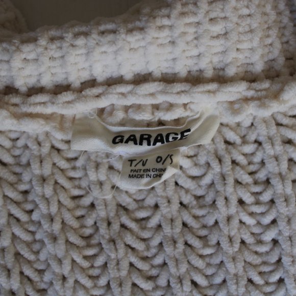 Cream Oversized Knit Open Cardigan - Picture 3 of 4